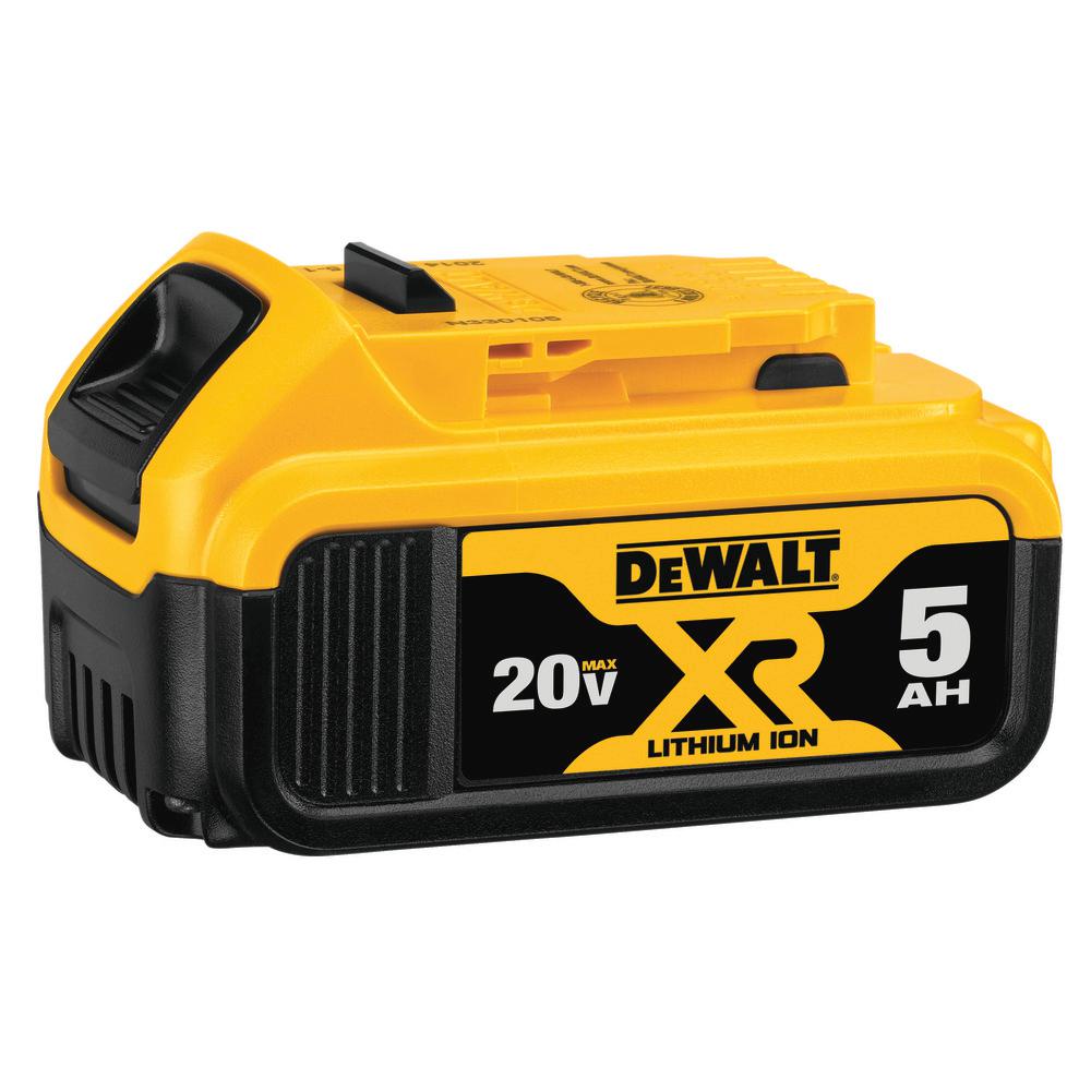 DEWALT 12" 20-Volt MAX Lithium-Ion Cordless Brushless Chainsaw w/ (1) 5.0Ah Battery and Charger